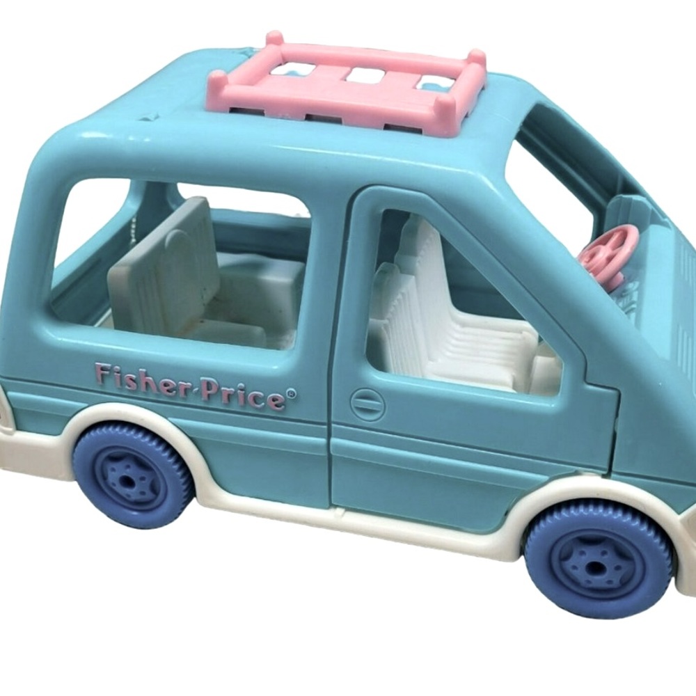 Vintage 1993 Fisher-Price loving  family minivan